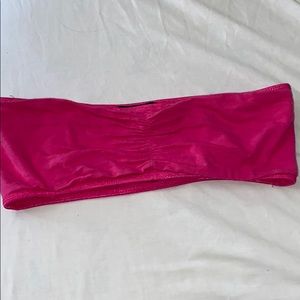 Pink bandeau